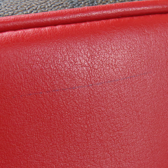 Coach COACH Leather Shoulder Bag 68168 Red Brown Leather Crossbody Bag 68168 - Picture 7 of 16